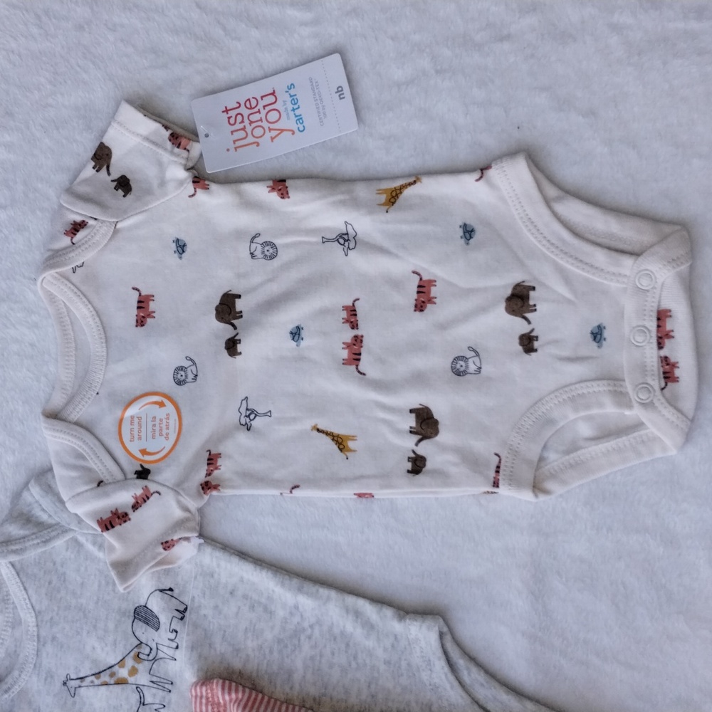 Newborn Baby Boy Tiger Outfit Set - Picture 3 of 5